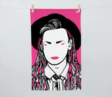 'George Michael, Madonna, Boy George and Grace Jones' Tea Towel Set