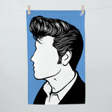 'Elvis Presley' Tea Towel