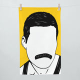 'Freddie Mercury' Tea Towel