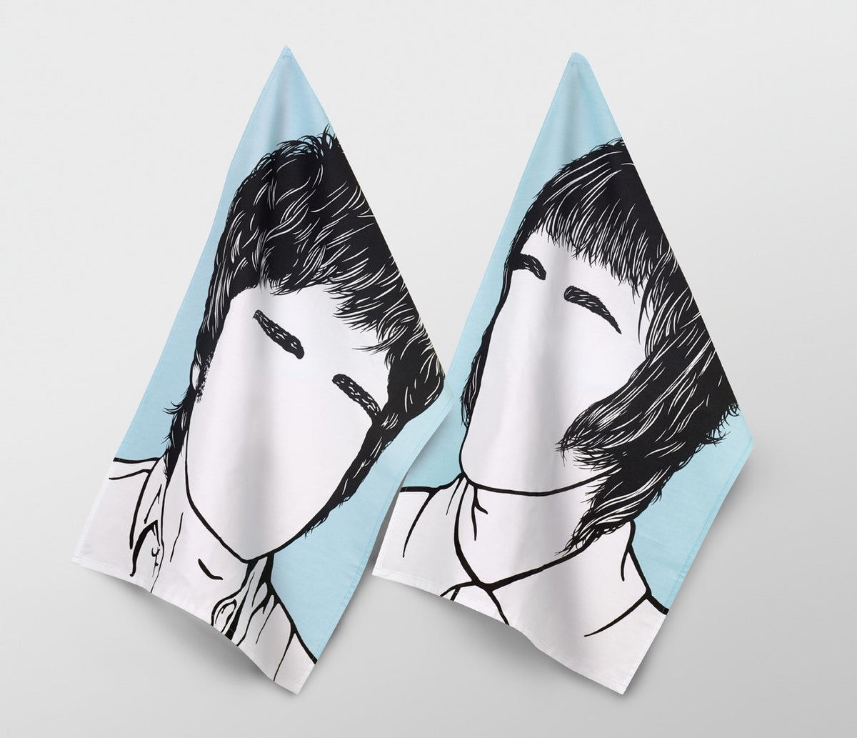 Noel & Liam Gallagher' Tea Towel Set – Bold & Noble