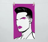 Grace Jones Tea Towel