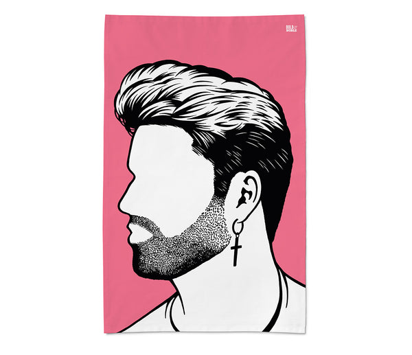 Rock Icons Tea Towels, George Michael