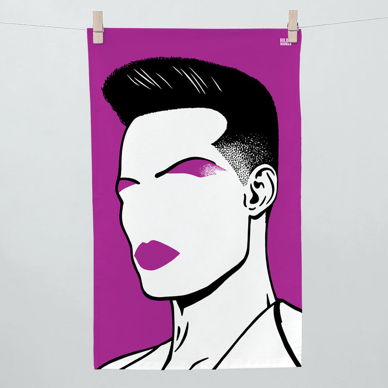 Grace Jones Tea Towel