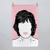 Mick Jagger 'Rolling Stones' Tea Towel
