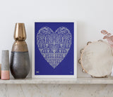 Wild Wood Art Print, Modern Print Designs for the Home